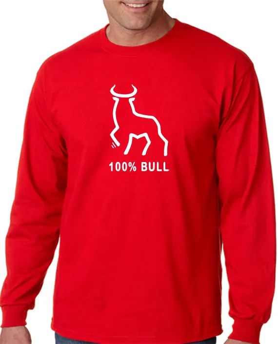 100% Bull T-Shirt Funny