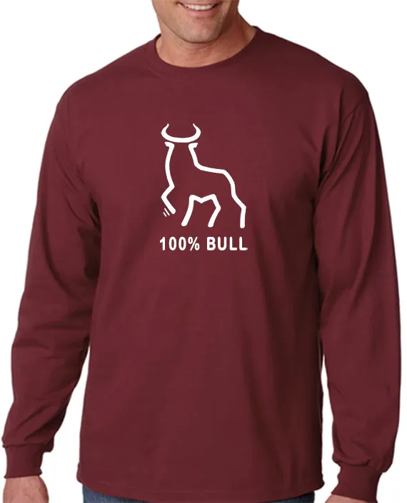 100% Bull T-Shirt Funny