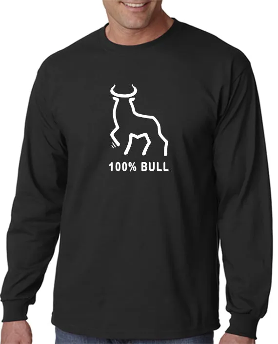 100% Bull T-Shirt Funny