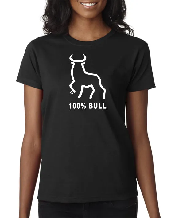 100% Bull T-Shirt Funny