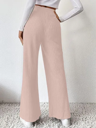 6 Classy Ribbed High Waist Pants