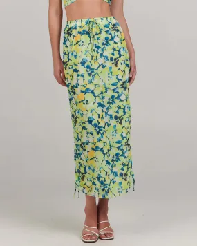 Abigail Midi Skirt Tropicana