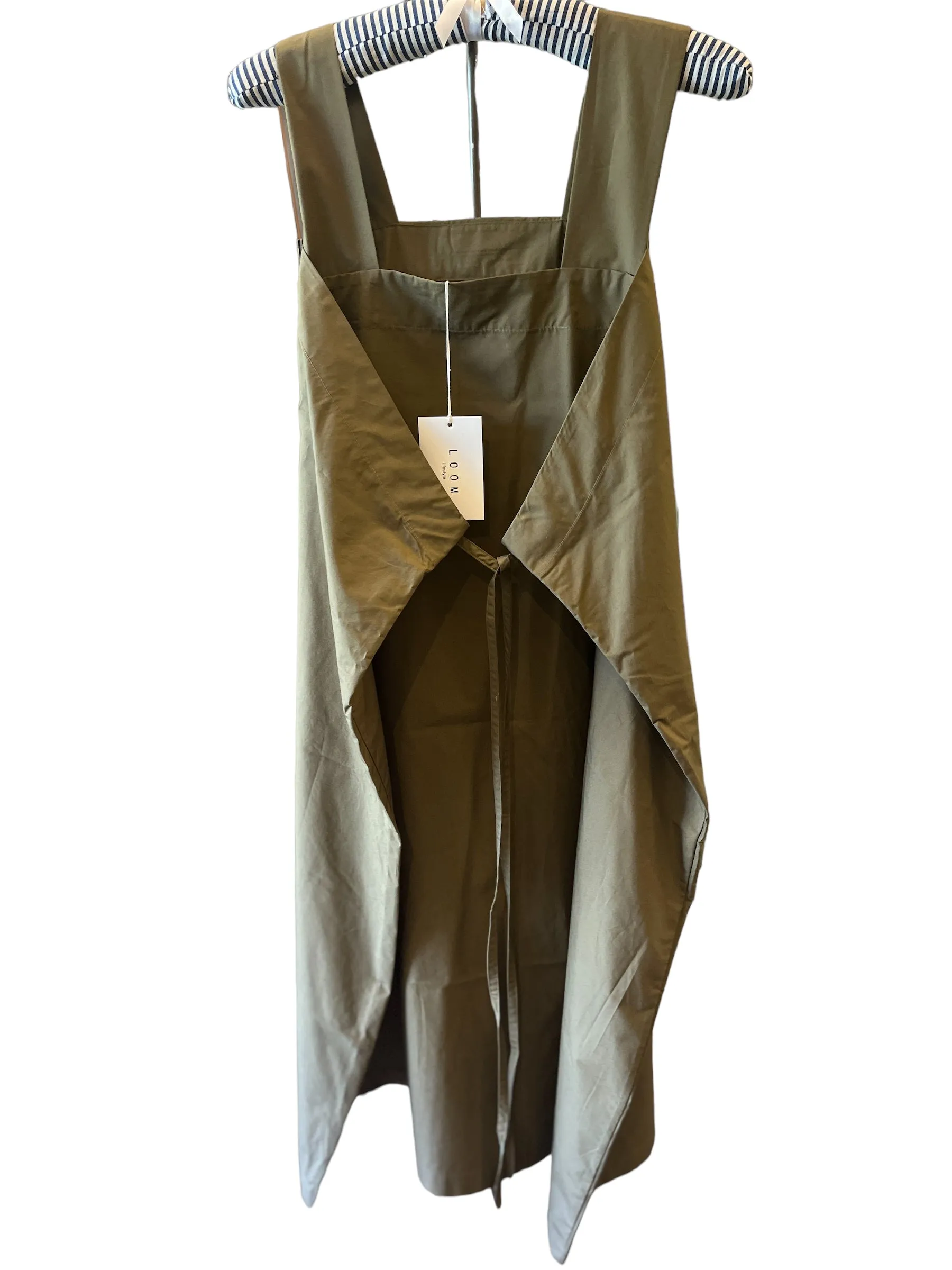 Apron dress in Japanese cotton