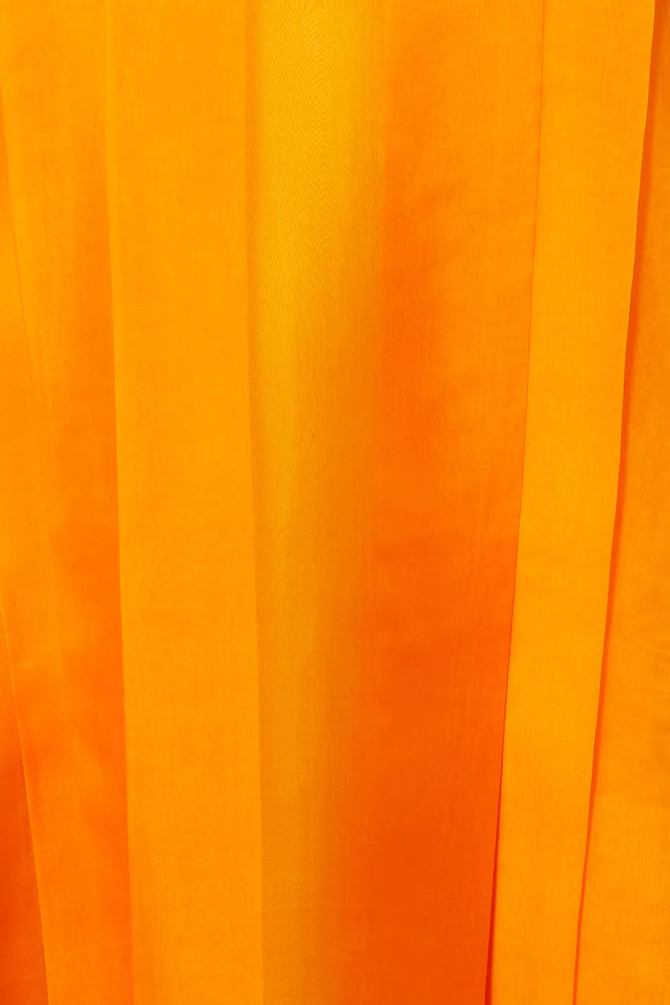 ART DECO apricot - pleated silk dress