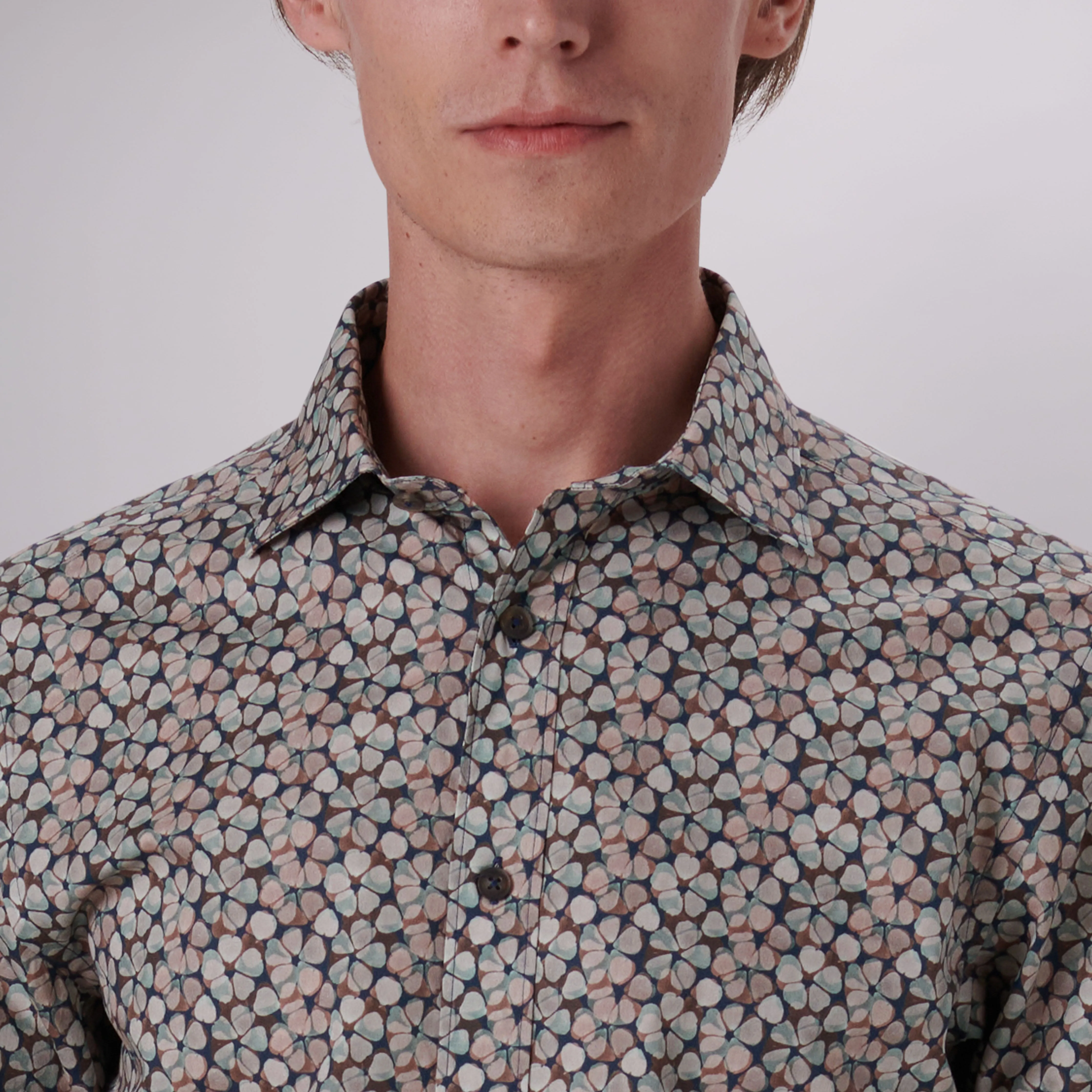 Axel Abstract Print Shirt