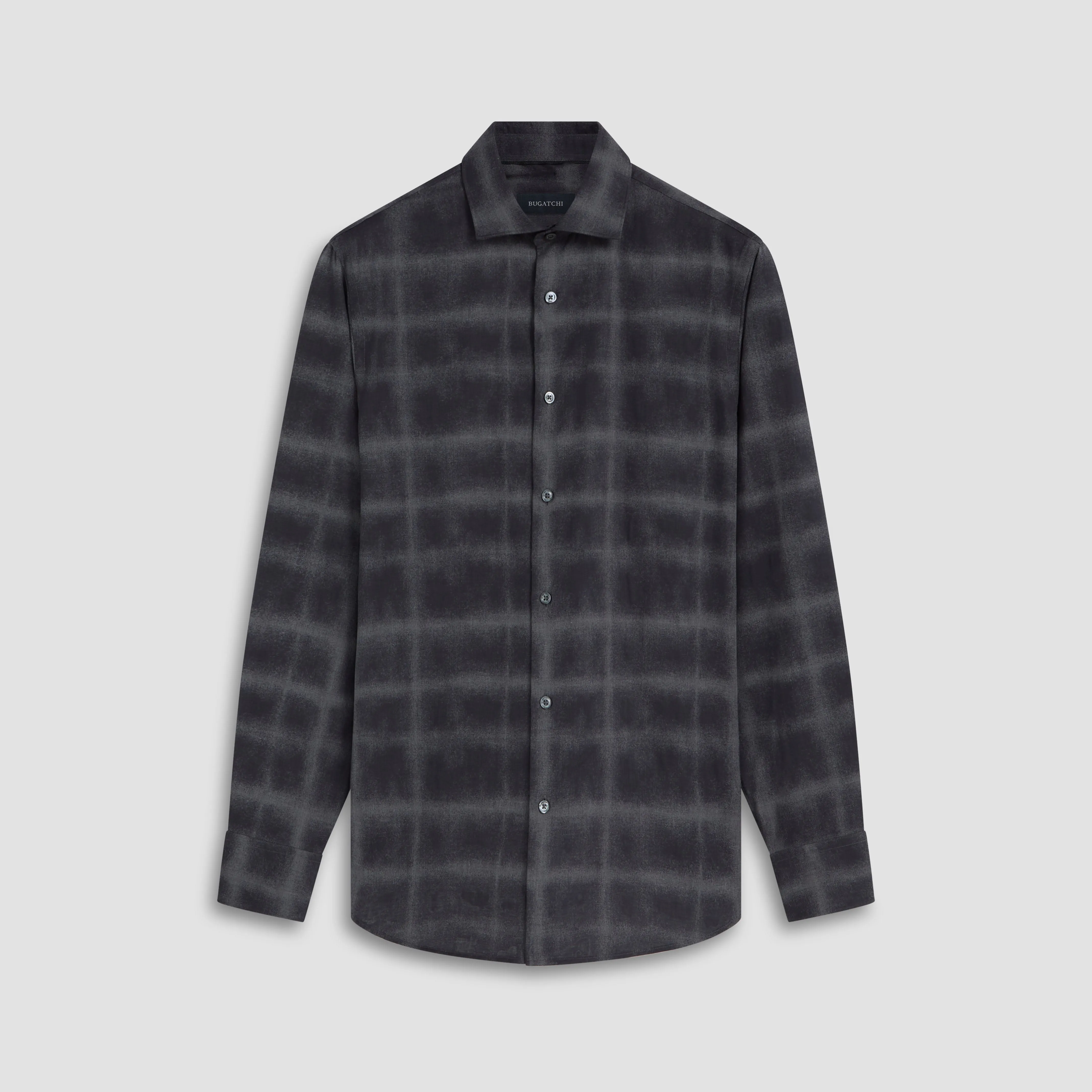 Axel Windowpane Jacquard Shirt