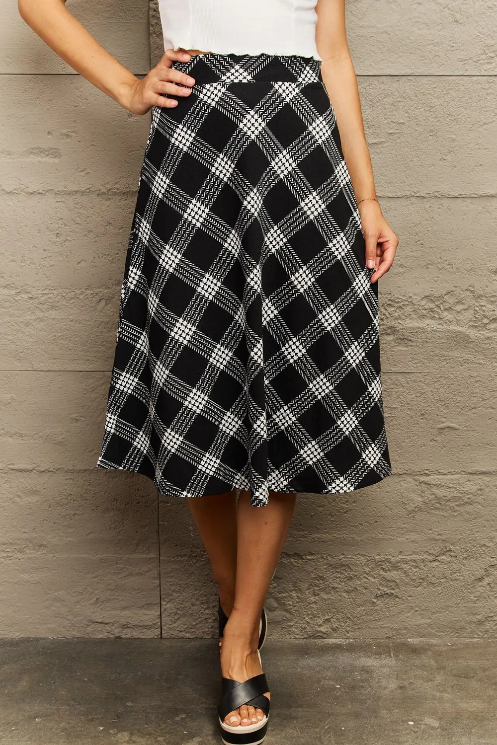 Back To Basics Knee Length Skirt