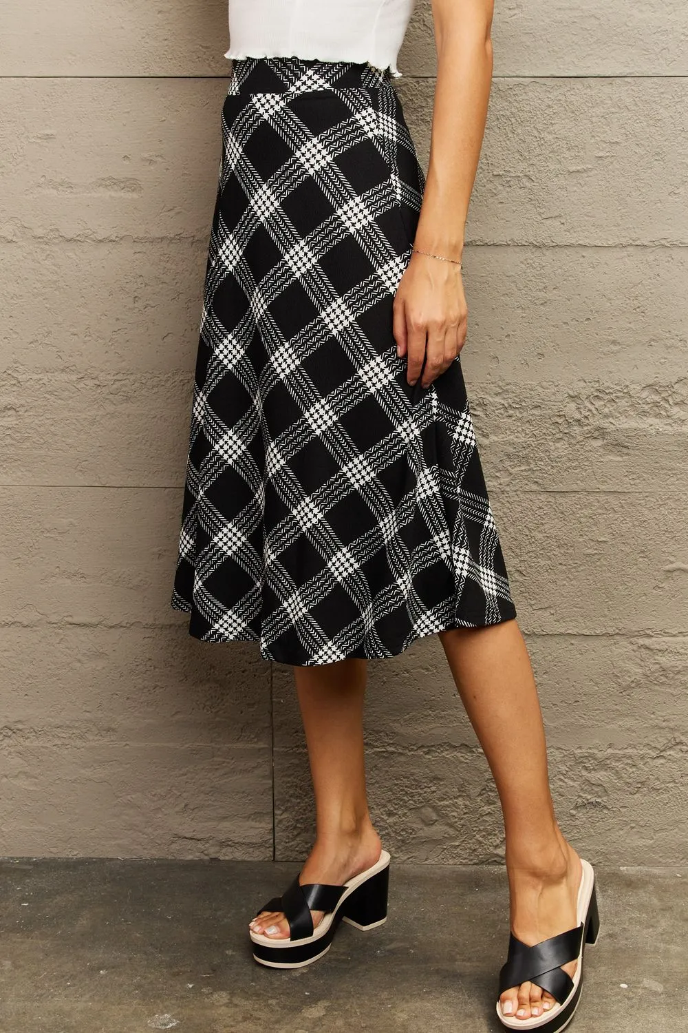 Back To Basics Knee Length Skirt