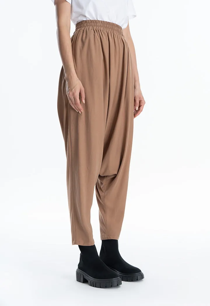 Baggy Loose Fit Solid Trouser