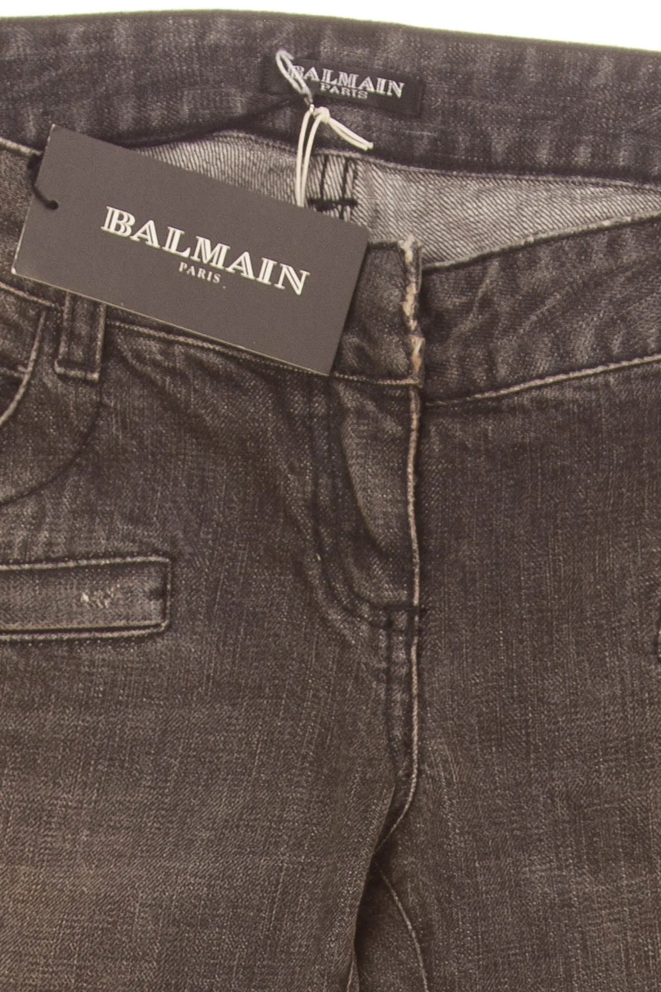 Balmain - Dark Gray Jeans NWT - FR 40