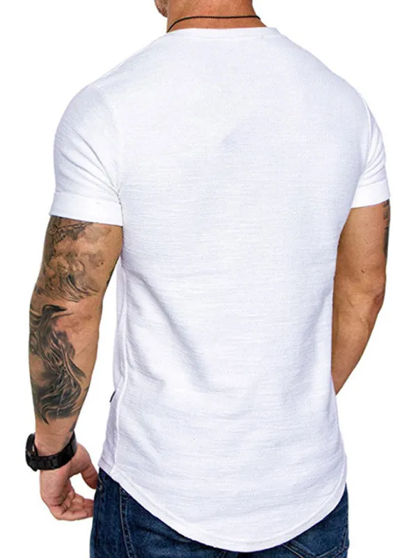 Bamboo Curved Hem Men's T-Shirt