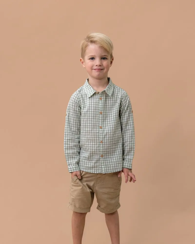 Bebe - Jude Gingham Shirt