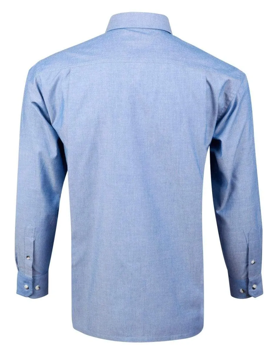 BENCHMARK Men's Chambray Long Sleeve BS03L