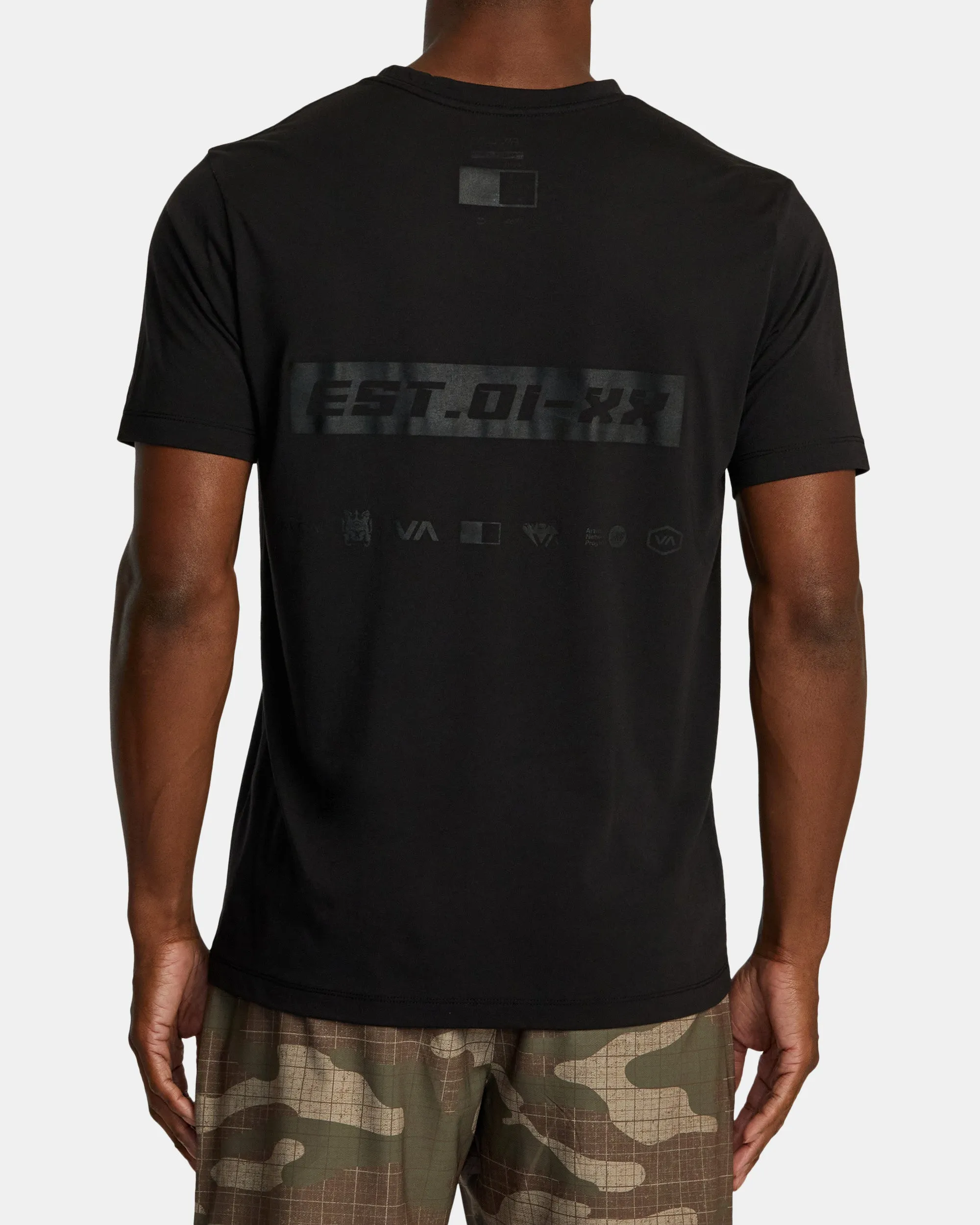 Big RVCA Club Sport Tech T-Shirt - Black