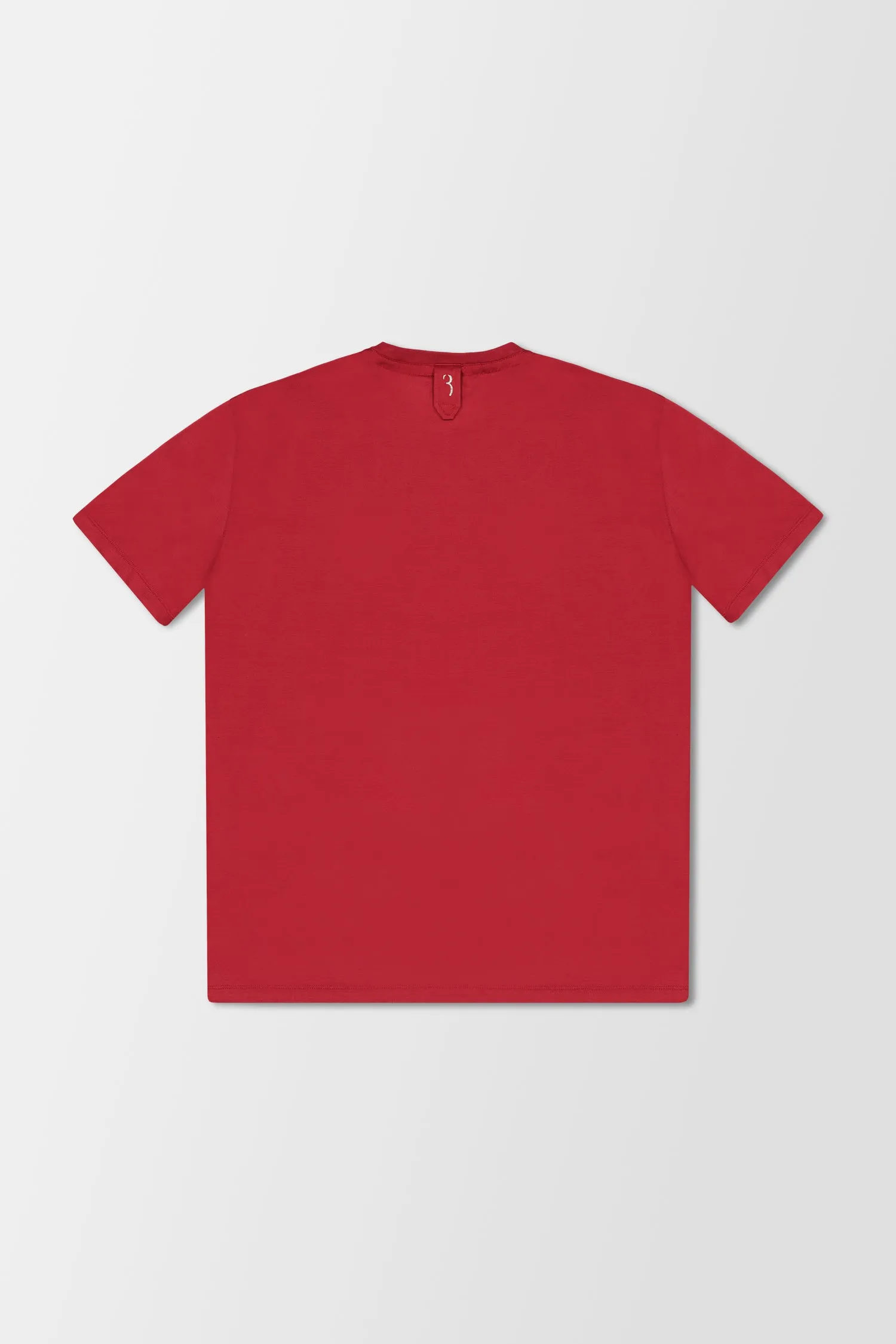 Billionaire Red SS Crest T-Shirt