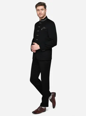 Black Jodhpuri Suit | Azania