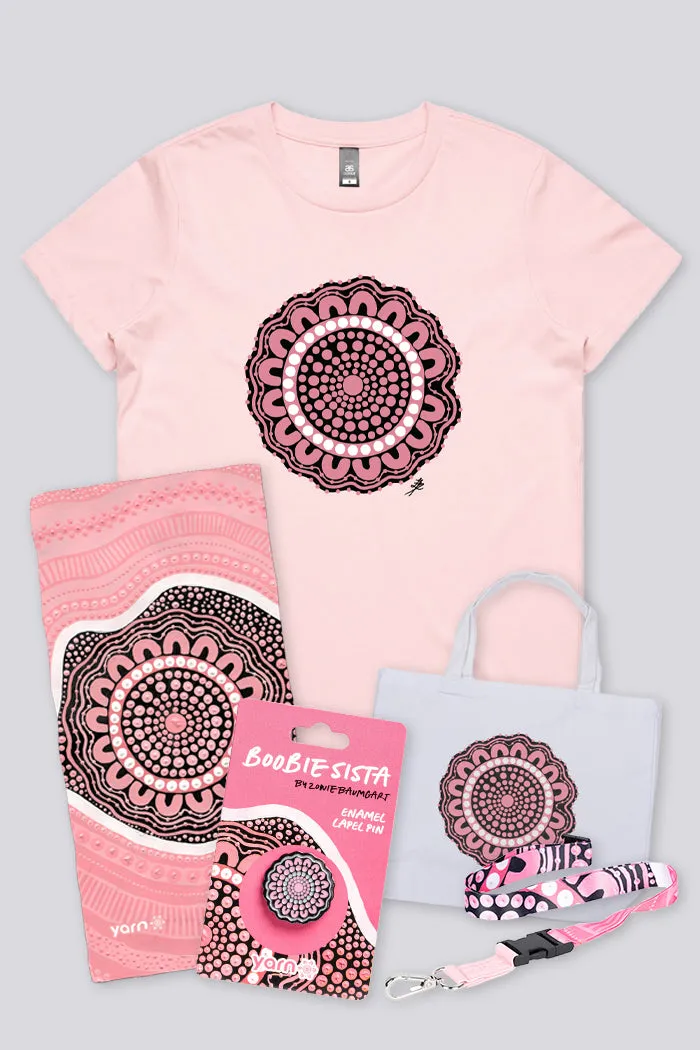 Boobie Sista Pink Women's T-Shirt Boxed Bundle