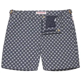 Bulldog Tela Jacquard Night Iris/Sea Mist - SS23