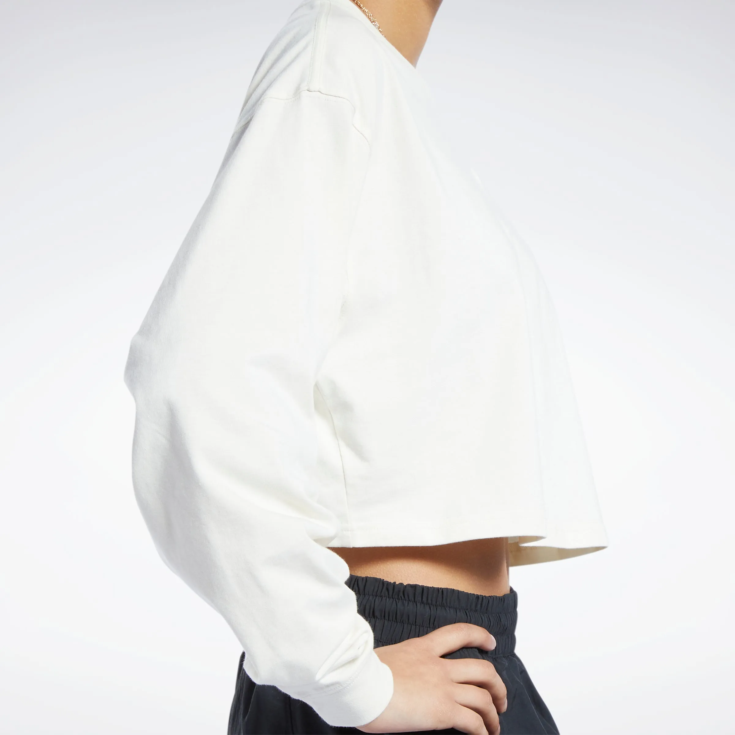 Classics Cotton Long-Sleeve Top T-Long-Sleeve Top White