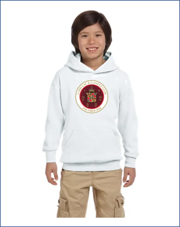 CLC Cadillac & LaSalle Club kids youth hoodie