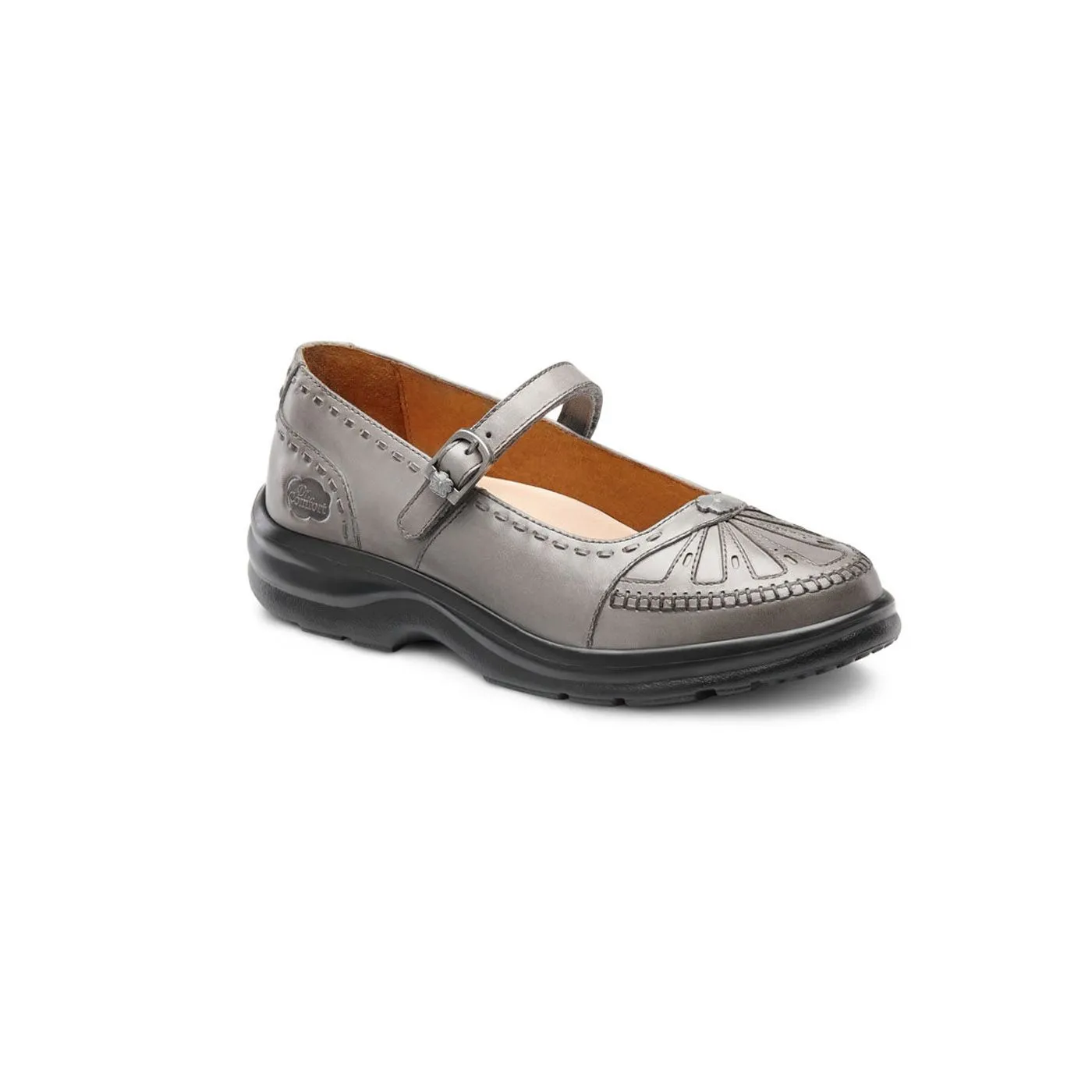 Dr. Comfort Women's Causal Diabetic Shoes - Paradise - Pewter