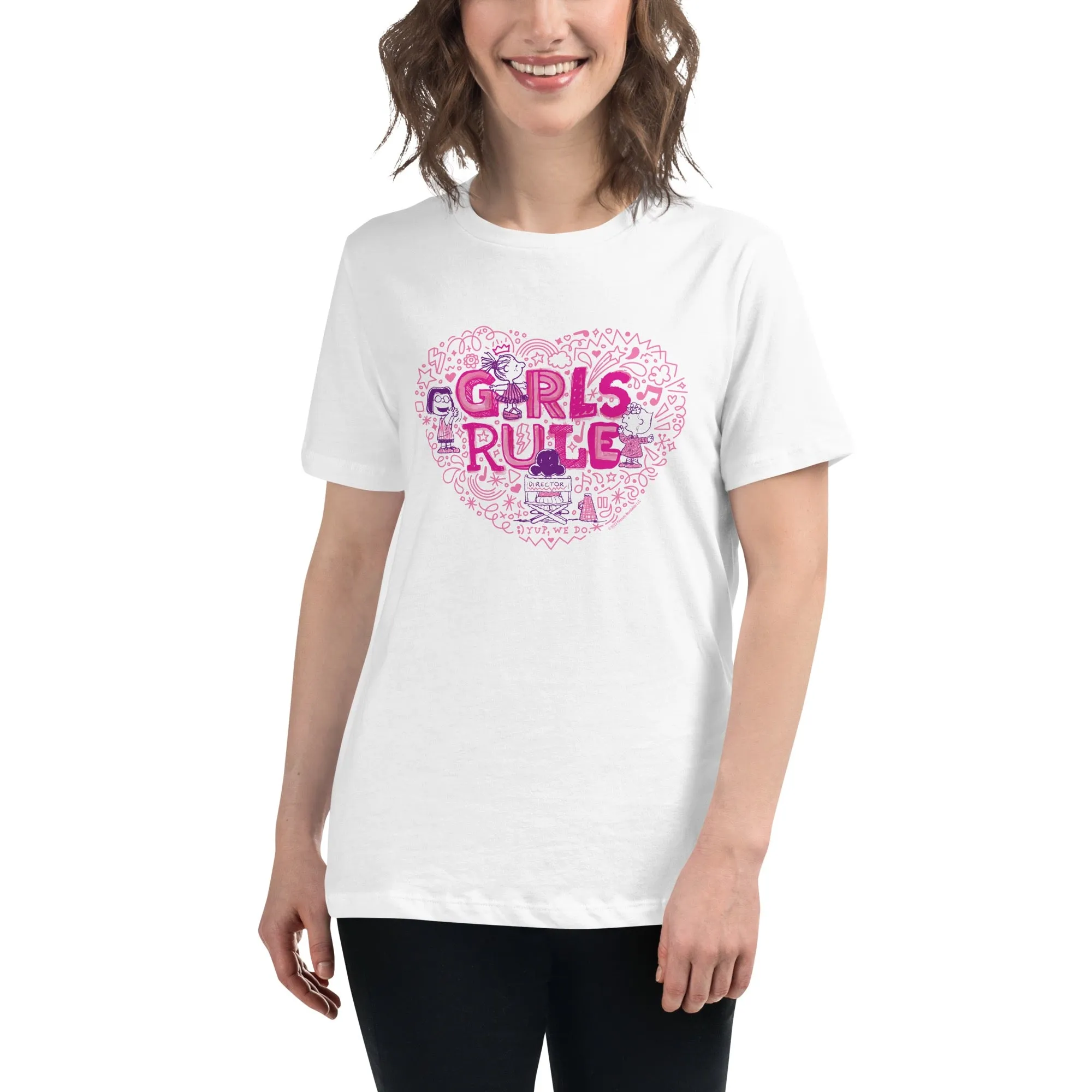 Girls Rule Women's Relaxed T-Shirt