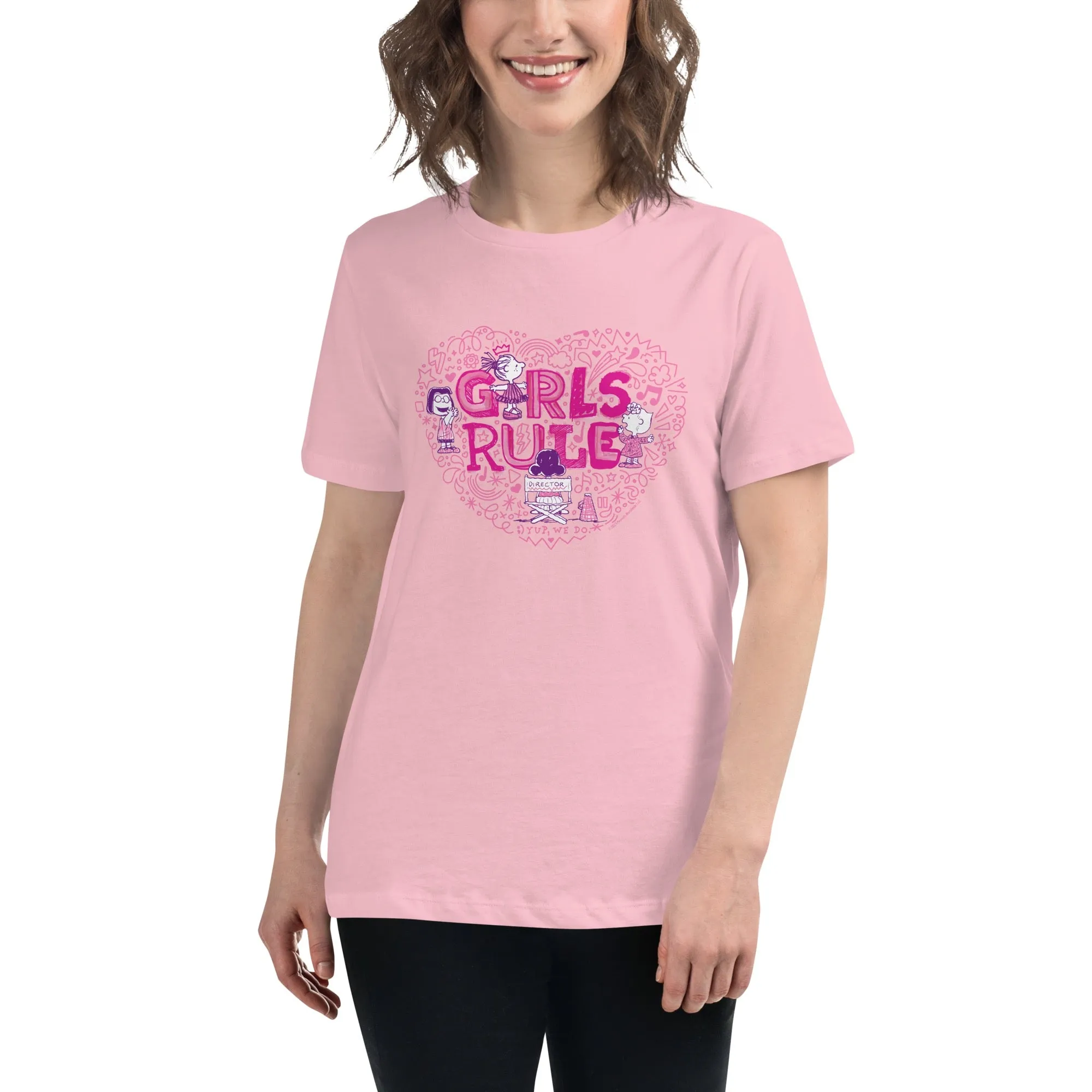 Girls Rule Women's Relaxed T-Shirt