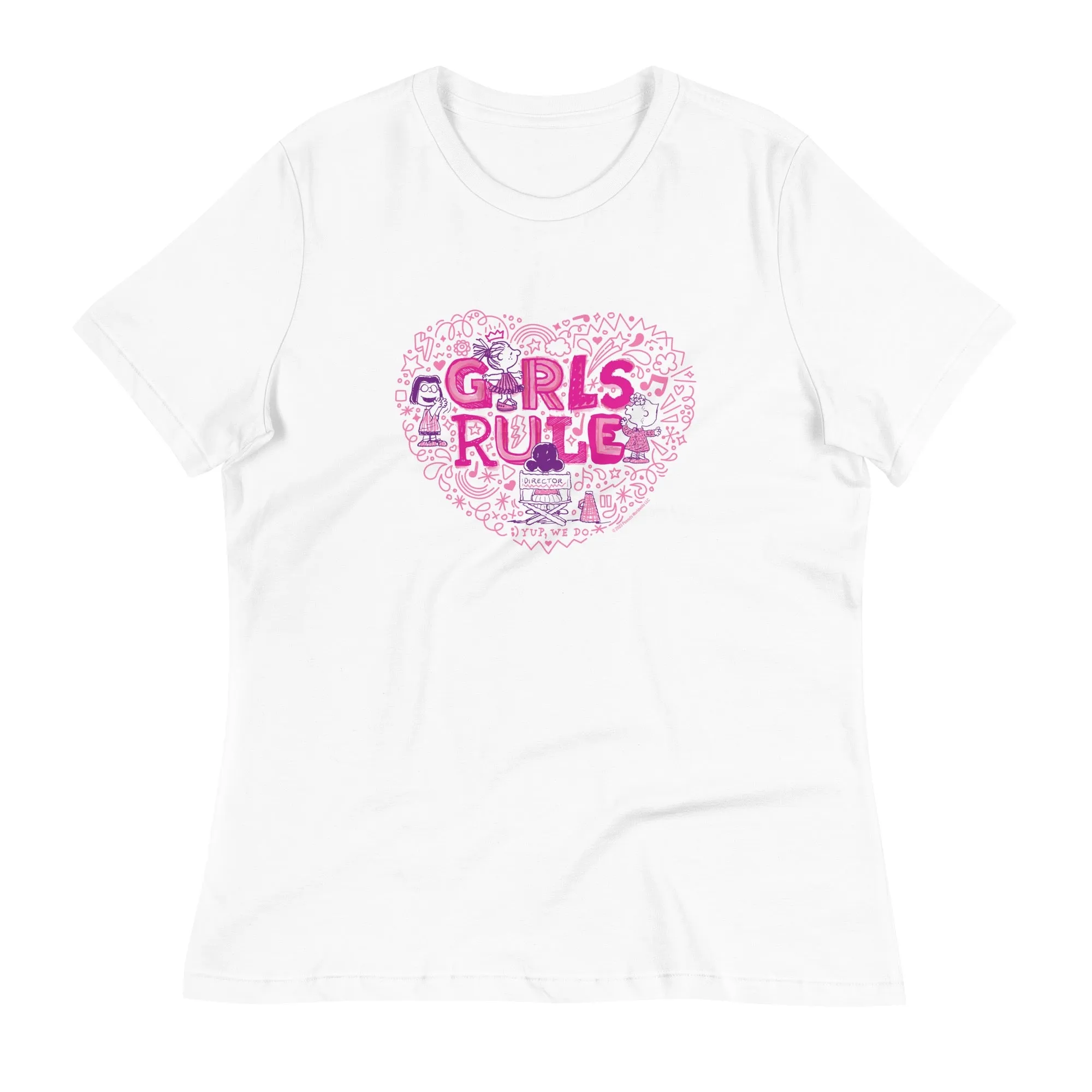 Girls Rule Women's Relaxed T-Shirt