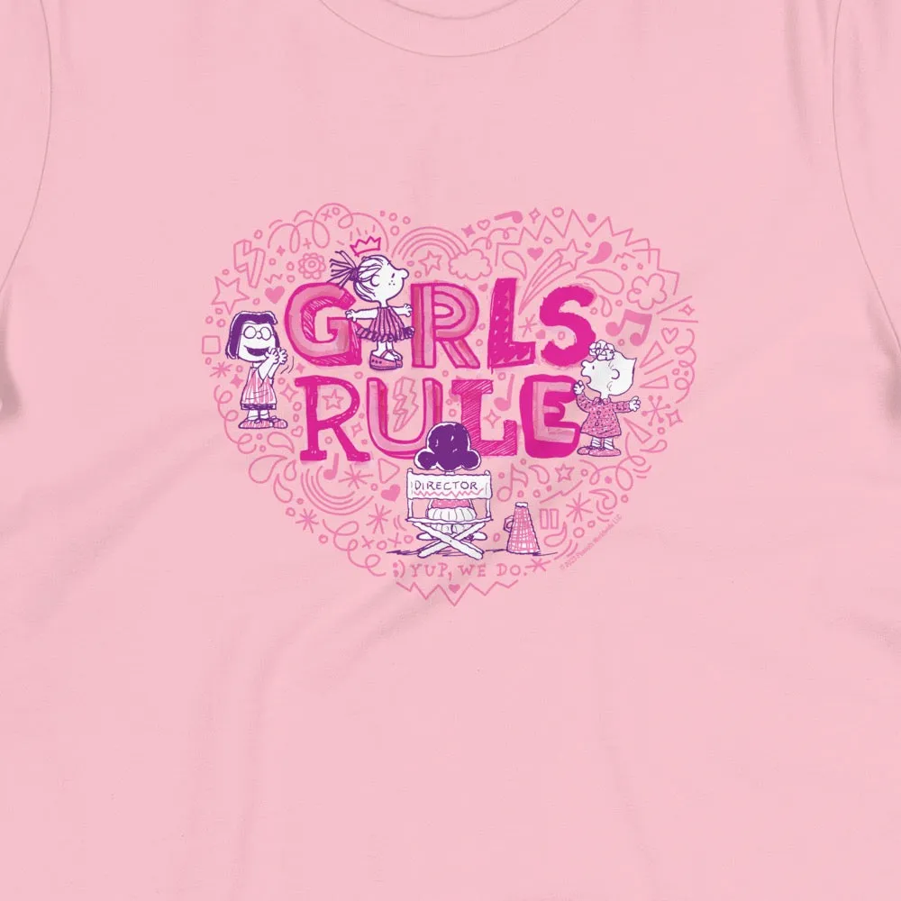 Girls Rule Women's Relaxed T-Shirt