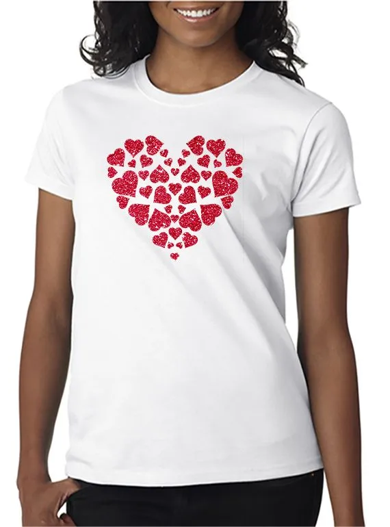 Glitter Hearts T-Shirt