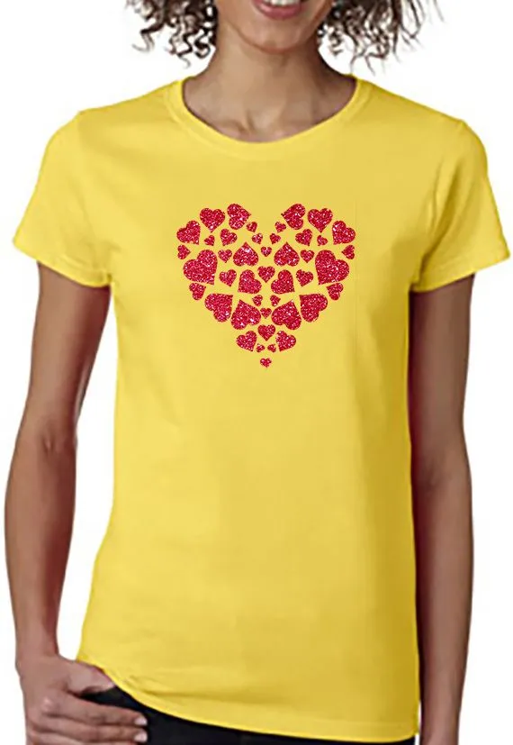 Glitter Hearts T-Shirt