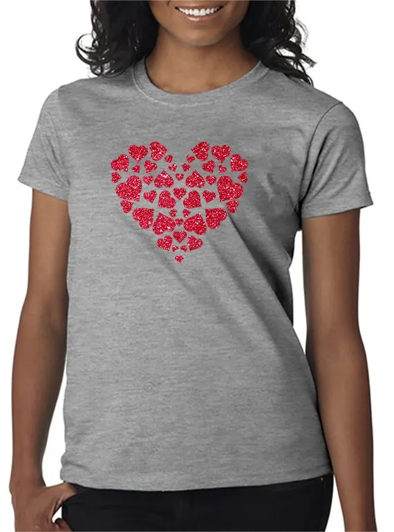 Glitter Hearts T-Shirt