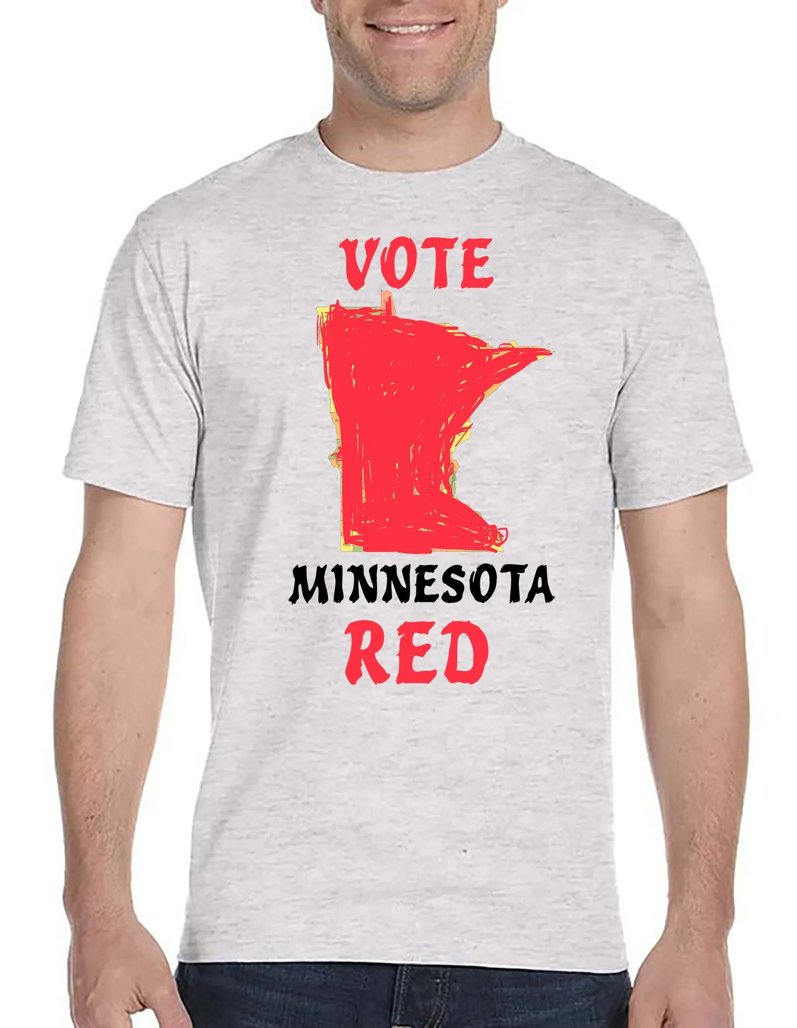 Go RED Minnesota T-Shirt VOTE