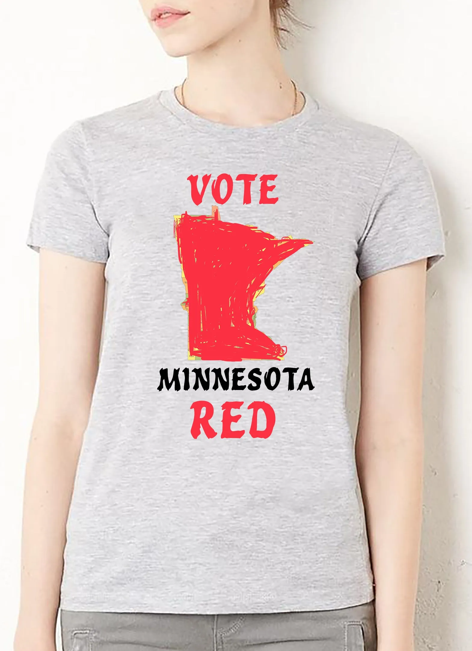 Go RED Minnesota T-Shirt VOTE