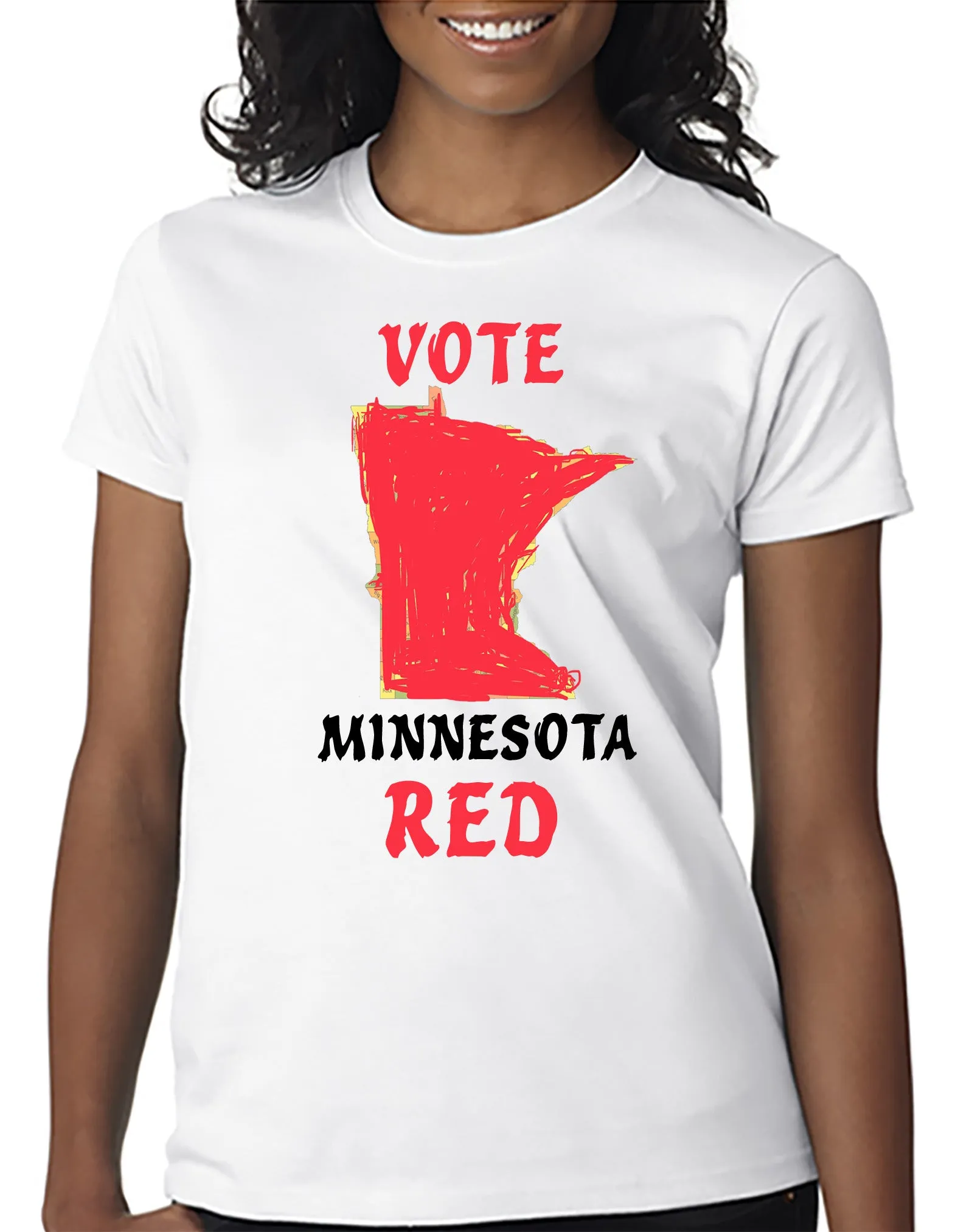 Go RED Minnesota T-Shirt VOTE