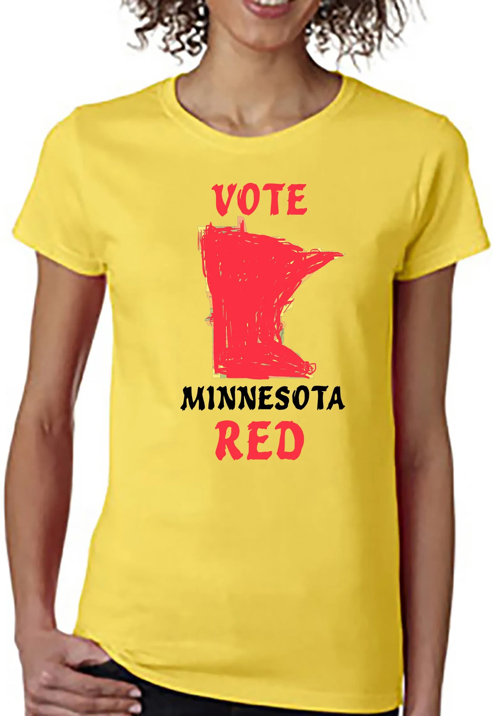 Go RED Minnesota T-Shirt VOTE