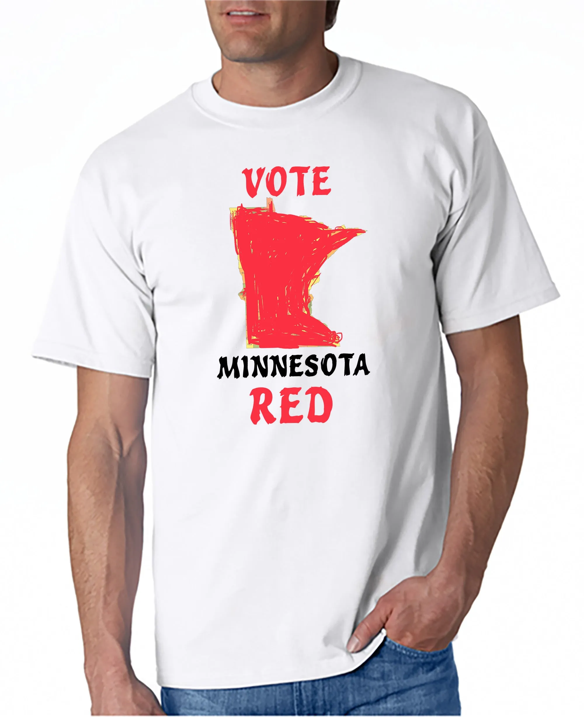 Go RED Minnesota T-Shirt VOTE