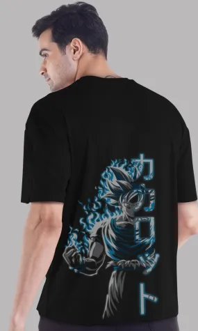 Goku Anime Printed Oversized Tshirt