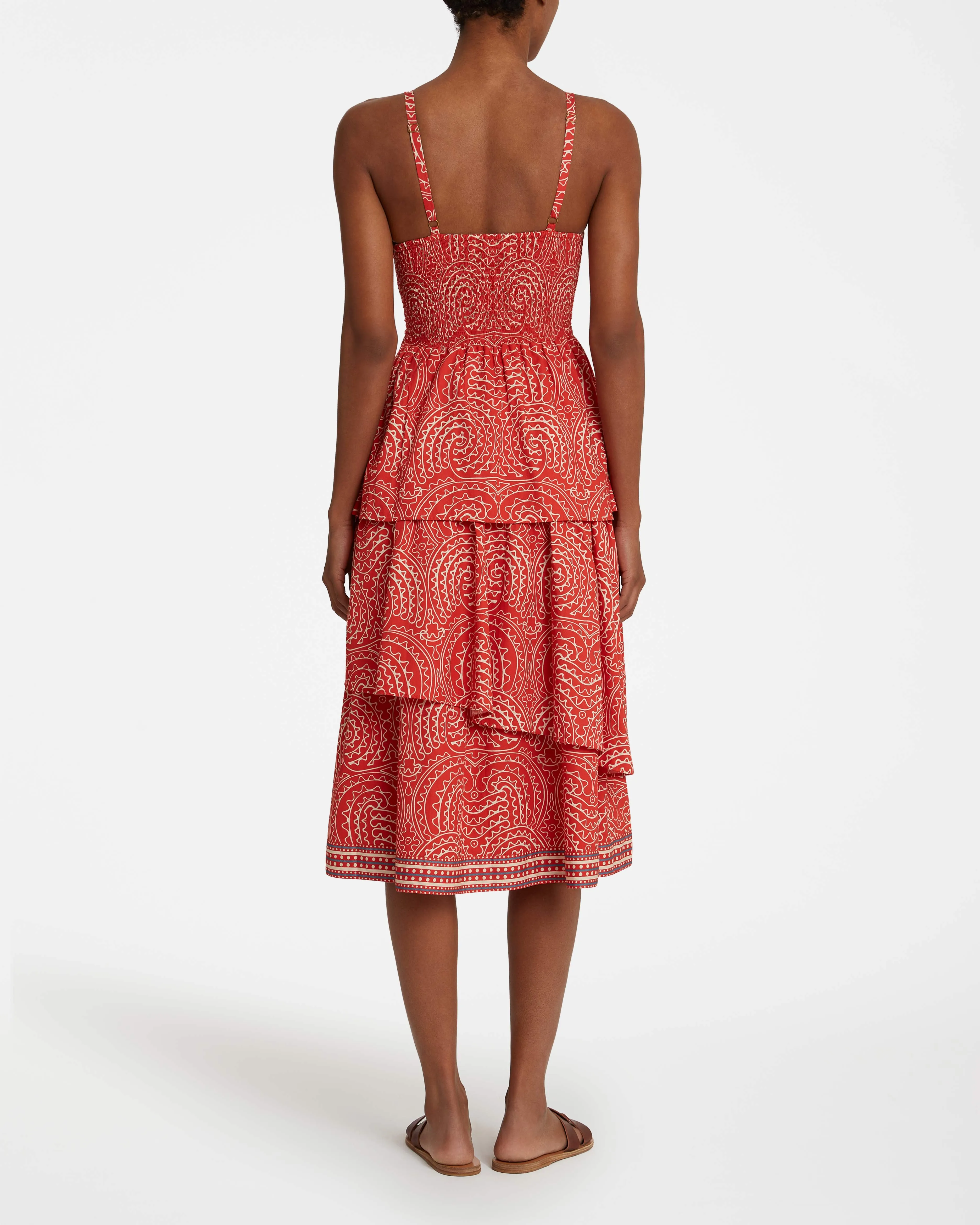 Lascarina Dress in Trebisonda Print