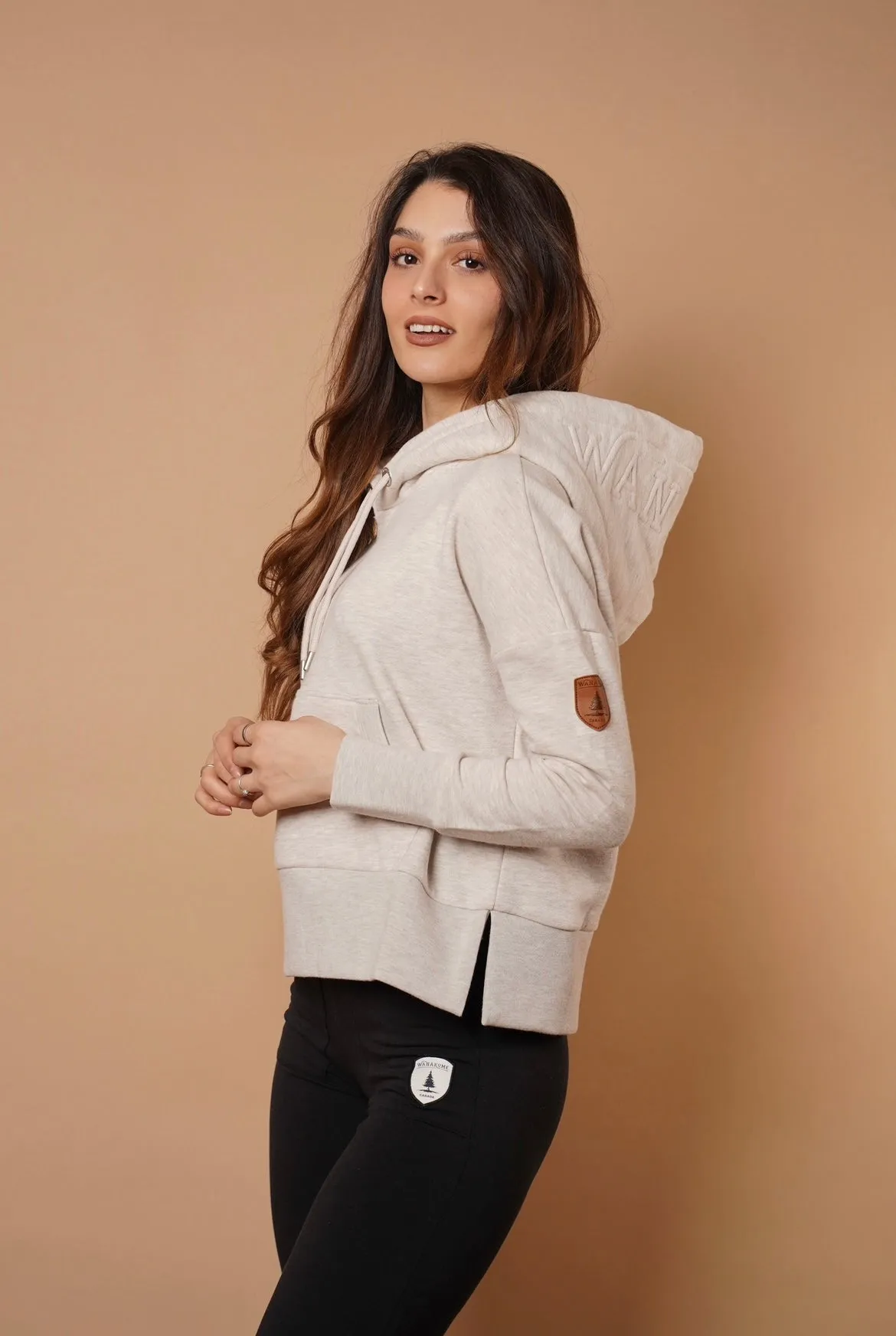 Layna Heather Oatmeal Hoodie