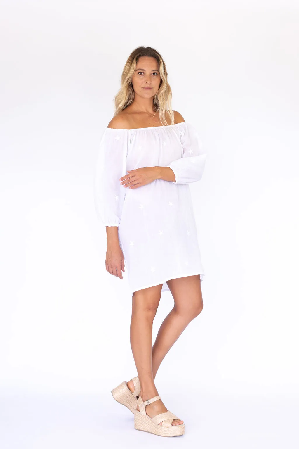 Libby Dress - White