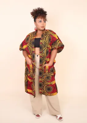 MARTHA African Print Kimono Women's Jacket