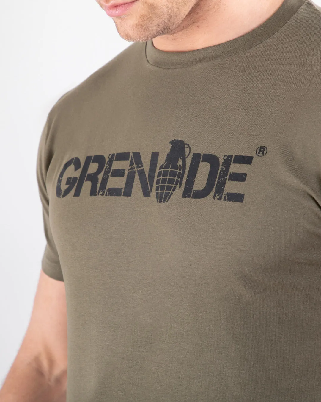 Men's Core Logo T-Shirt - Army Green