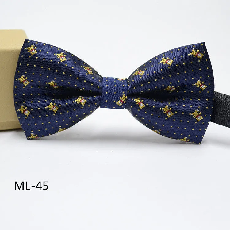 Men's Formal Suit British Korean Style Bow Tie 10