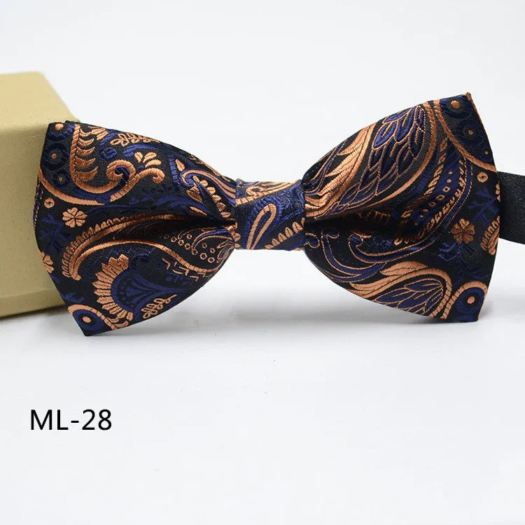 Men's Formal Suit British Korean Style Bow Tie 10