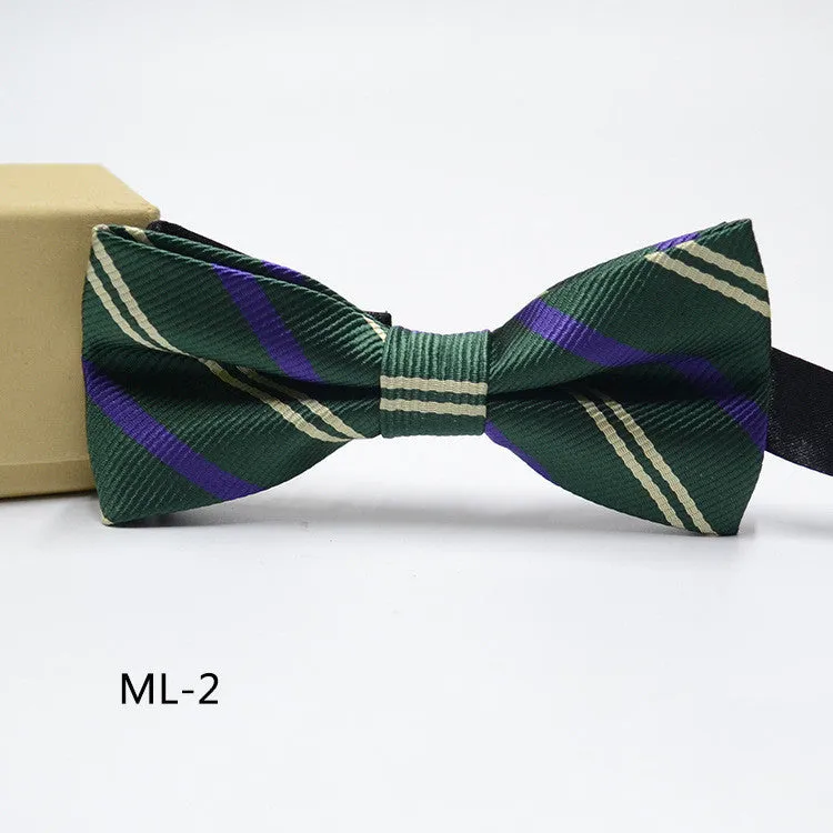 Men's Formal Suit British Korean Style Bow Tie 10