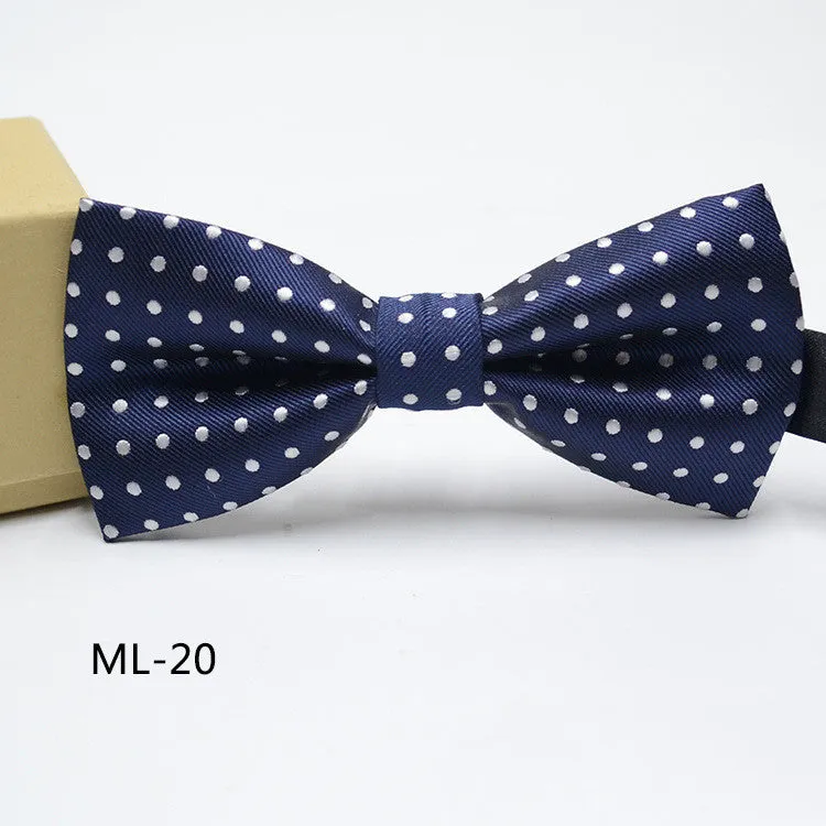 Men's Formal Suit British Korean Style Bow Tie 10