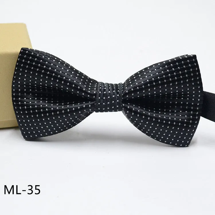 Men's Formal Suit British Korean Style Bow Tie 10