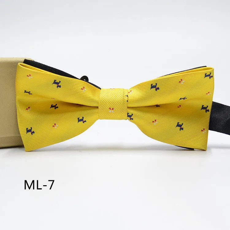 Men's Formal Suit British Korean Style Bow Tie 10