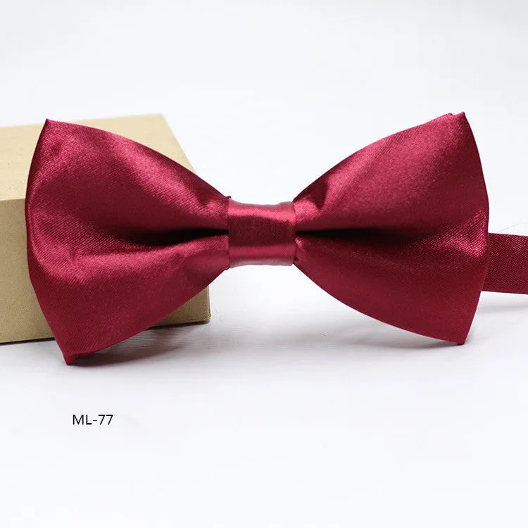 Men's Formal Suit British Korean Style Bow Tie 10